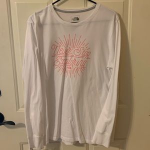 Ladies XL North Face shirt